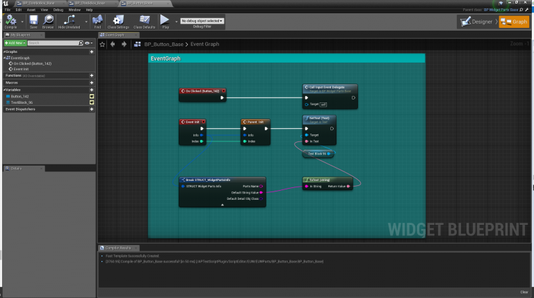 【UE4】Editor Utility Widgetについてのあれこれ | 株式会社アンナプルナ